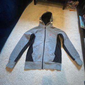 Air Jordan Hooded Zipper Up Sweatshirt